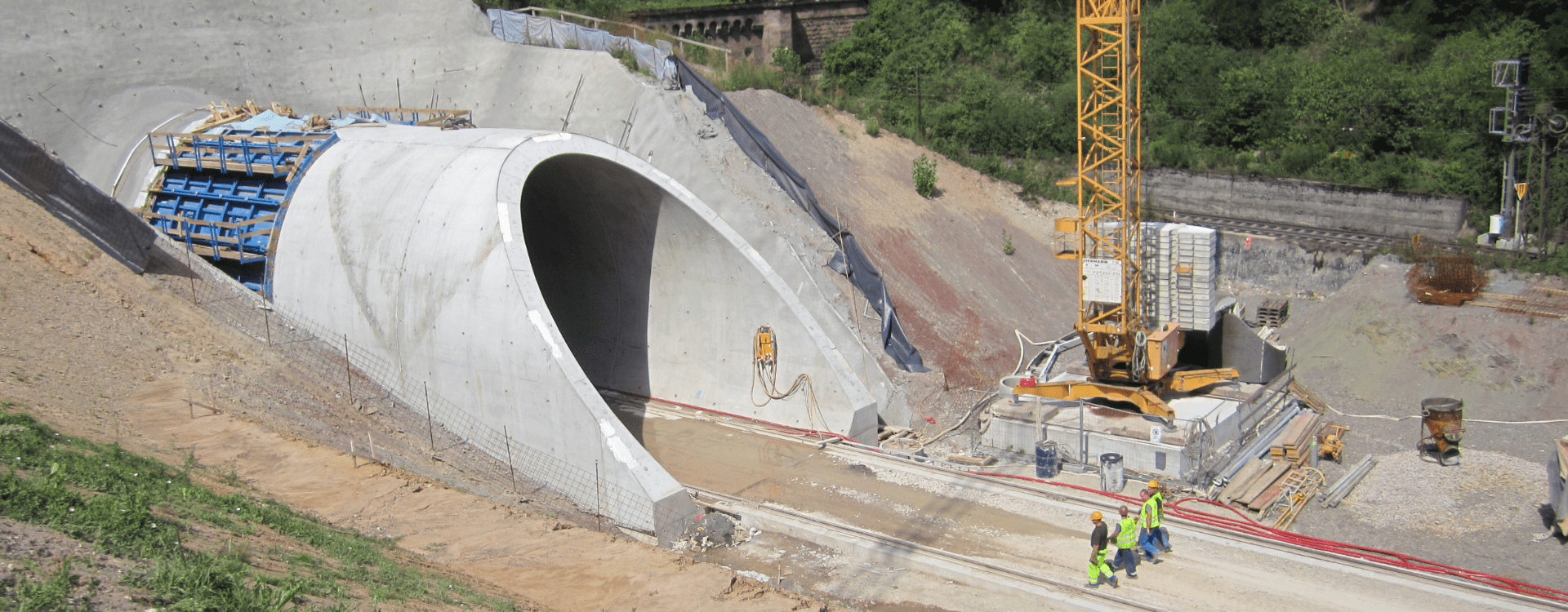 Neubau und Erneuerung des Bebenroth-Tunnels, Witzenhausen