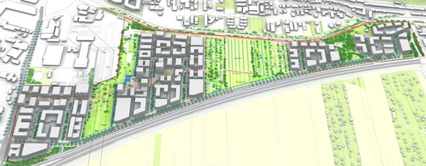 Funktionsplan für den Innovationspark Bergedorf, Hamburg